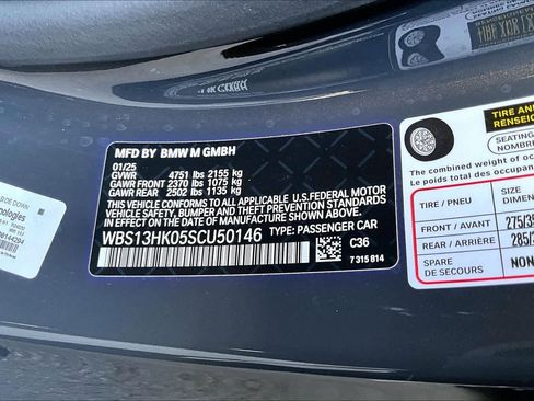 Used 2025 BMW M4 Coupe w/ Executive Package image 32