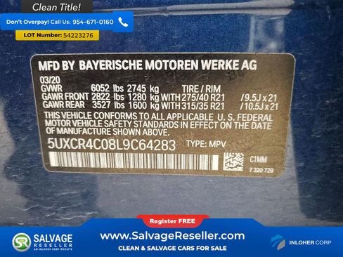 Used 2020 BMW X5 sDrive40i w/ M Sport Package RWD image 17