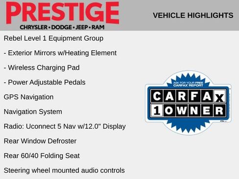 Used 2025 RAM 1500 Rebel w/ Rebel Level 1 Equipment Group image 4