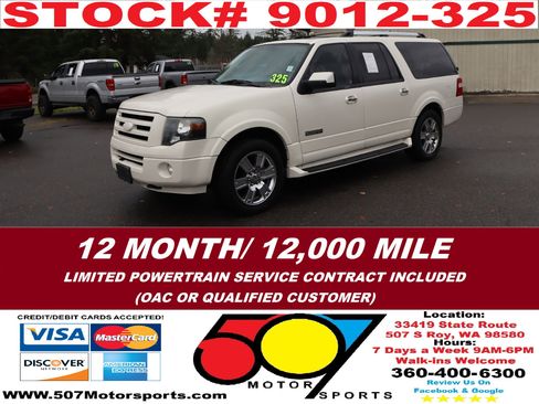Used 2007 Ford Expedition EL Limited image 1