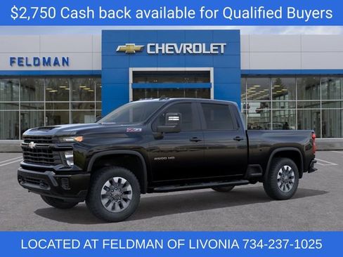 New 2026 Chevrolet Silverado 2500 Custom w/ Custom Value Package AWD/4WD image 2