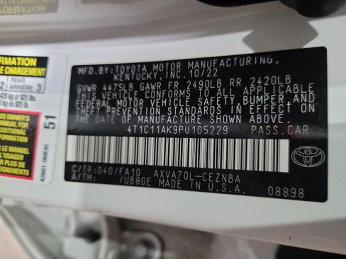 Used 2023 Toyota Camry LE image 33