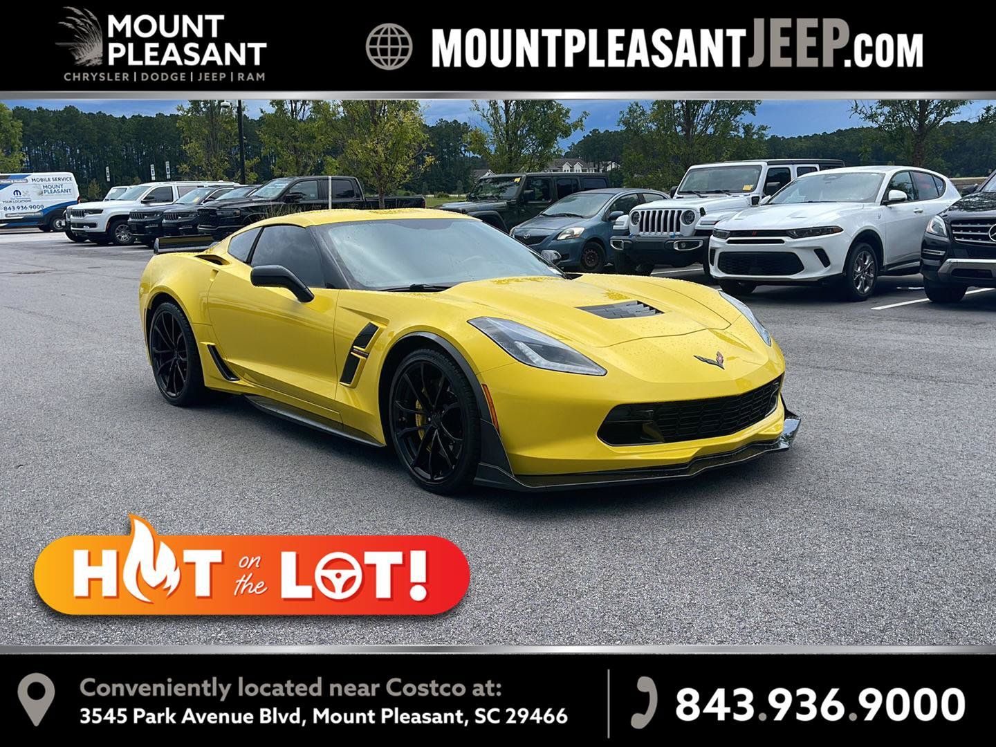 Used 2017 Chevrolet Corvette Grand Sport RWD image 1