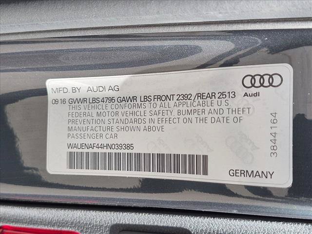 Used 2017 Audi A4 2.0T Premium Plus w/ Premium Plus Package AWD/4WD image 26