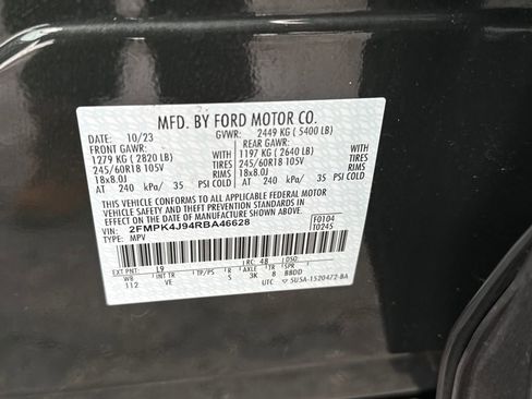 Certified 2024 Ford Edge SEL w/ Convenience Package image 17