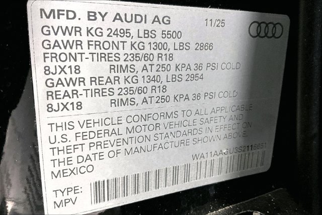 Used 2025 Audi Q5 Premium w/ Convenience Package AWD/4WD image 25