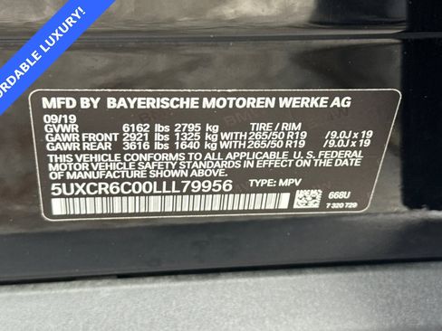 Used 2020 BMW X5 xDrive40i w/ Parking Assistance Package image 29