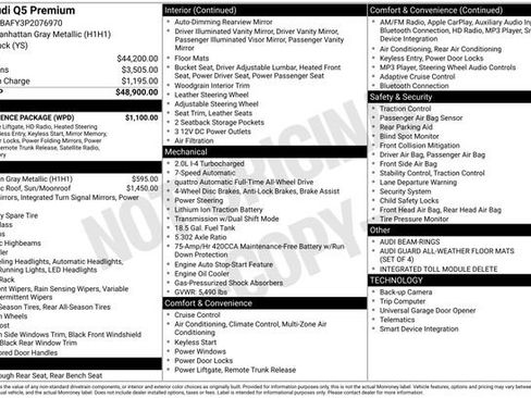 Used 2023 Audi Q5 2.0T Premium w/ Convenience Package image 2