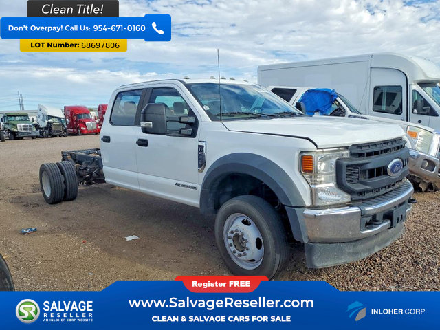 Used 2022 Ford F550 4x4 Crew Cab Super Duty w/ Power Equipment Group image 5