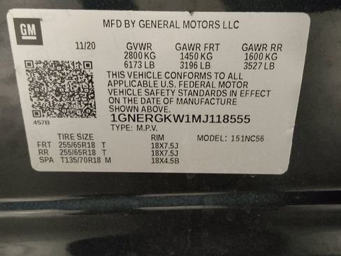 Used 2021 Chevrolet Traverse LT FWD image 33