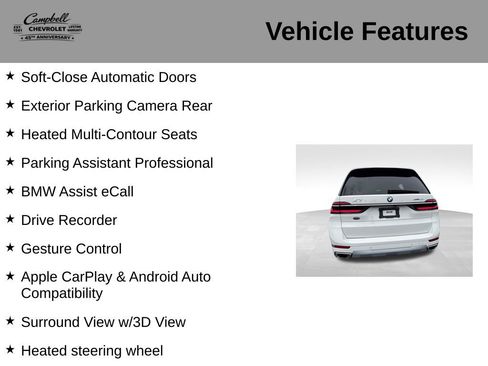 Used 2023 BMW X7 xDrive40i w/ Premium Package AWD/4WD image 16