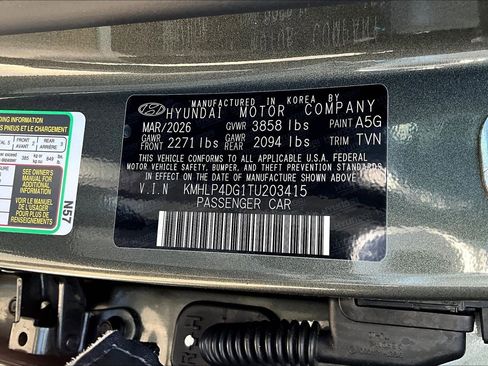 New 2026 Hyundai Elantra Limited FWD image 20