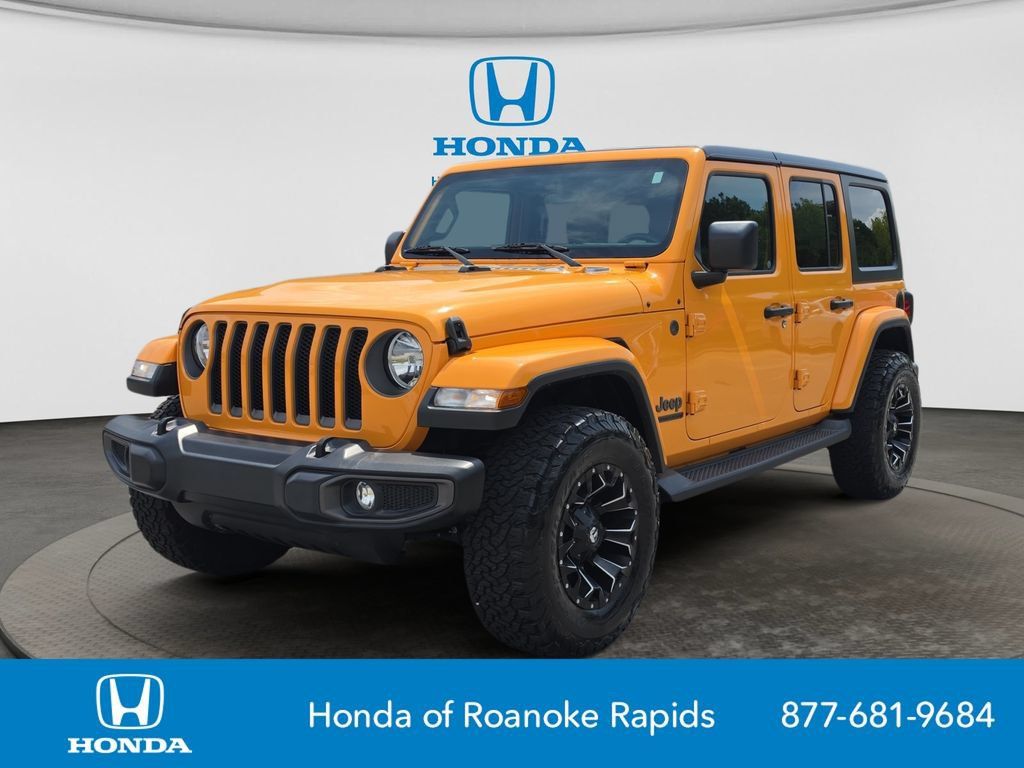 Used 2021 Jeep Wrangler Unlimited Sport AWD/4WD image 1