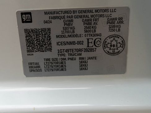 Used 2024 GMC Sierra 3500 SLE w/ SLE Convenience Package image 35