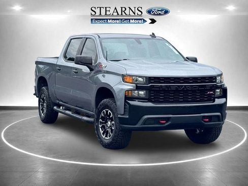 Used 2021 Chevrolet Silverado 1500 Custom Trail Boss AWD/4WD image 1
