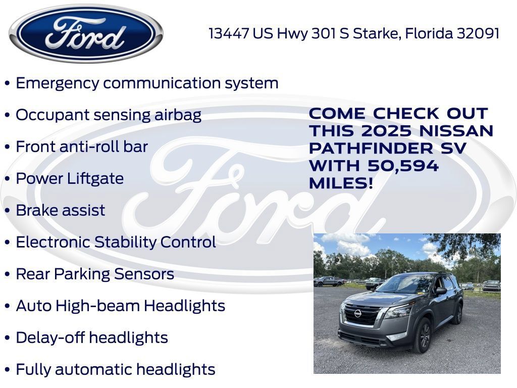 Used 2025 Nissan Pathfinder SV FWD image 23
