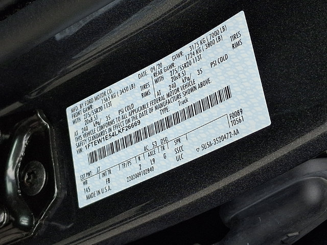 Used 2020 Ford F150 XLT w/ Equipment Group 302A Luxury AWD/4WD image 28