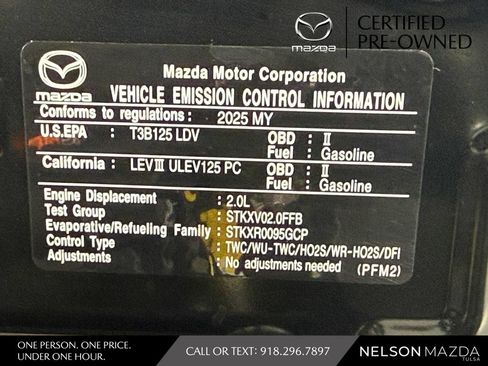 Certified 2025 MAZDA MX-5 Miata RF Grand Touring RWD image 39
