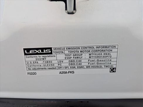 Certified 2021 Lexus ES 250 F Sport w/ Accessory Package 2 AWD/4WD image 29