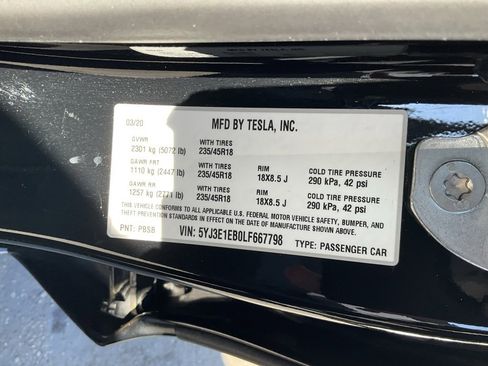 Used 2020 Tesla Model 3 Long Range image 21