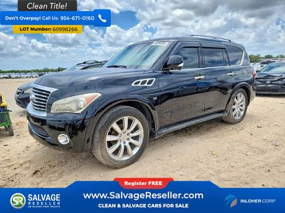 Used 2014 INFINITI QX80 4WD w/ Theater Package