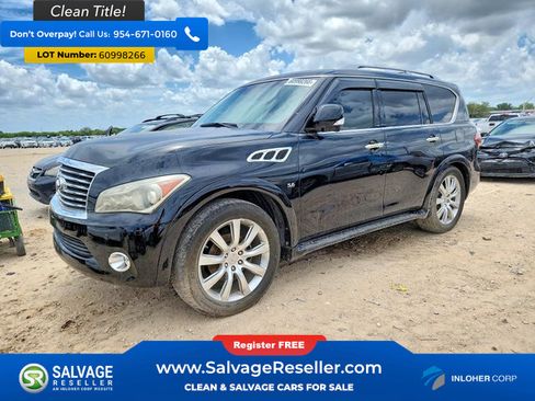 Used 2014 INFINITI QX80 4WD w/ Theater Package image 1