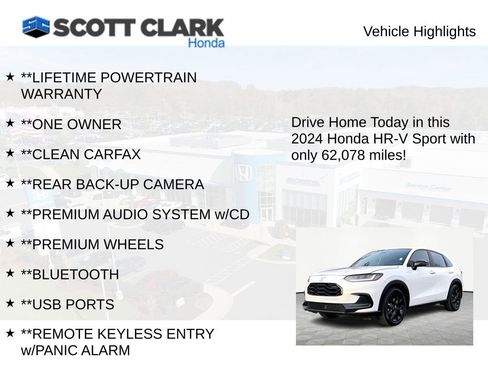 Used 2024 Honda HR-V Sport image 11