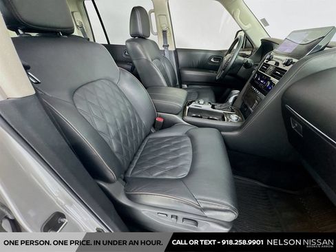 Certified 2024 Nissan Armada Platinum w/ Captain's Chairs Package AWD/4WD image 30