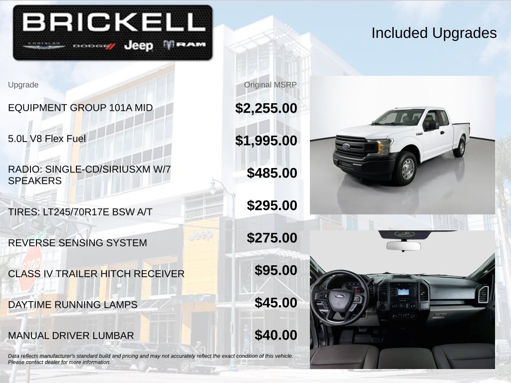 Used 2018 Ford F150 XL w/ Equipment Group 101A Mid RWD image 5