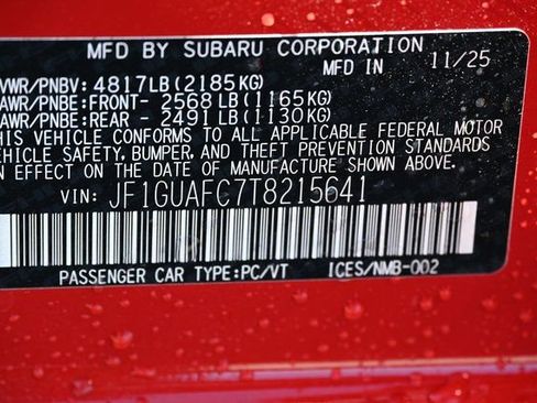 New 2026 Subaru Impreza 2.0i Sport image 19