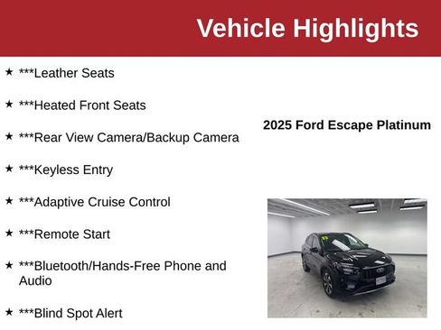 Used 2025 Ford Escape Platinum AWD/4WD image 10