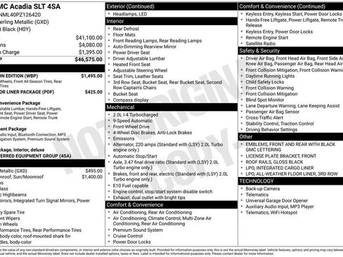 Used 2023 GMC Acadia SLT w/ Elevation Edition image 2