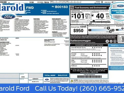 Certified 2024 Ford Escape SE w/ PHEV Premium Package FWD image 2