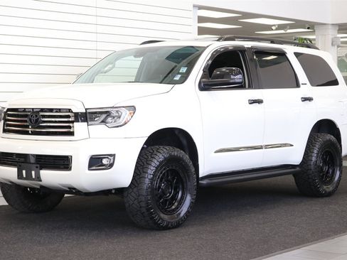 Used 2021 Toyota Sequoia Nightshade w/ Safety & Convenience Package AWD/4WD image 3