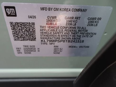New 2026 Chevrolet TrailBlazer LT w/ Convenience Package FWD image 30