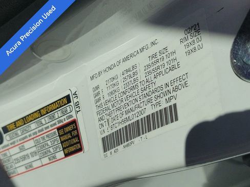 Certified 2021 Acura RDX w/ Technology Package image 42