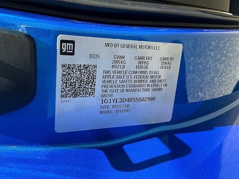 New 2025 Chevrolet Corvette E-Ray image 12