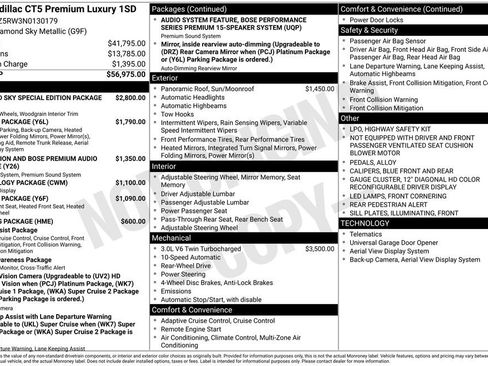 Used 2022 Cadillac CT5 Premium Luxury image 7