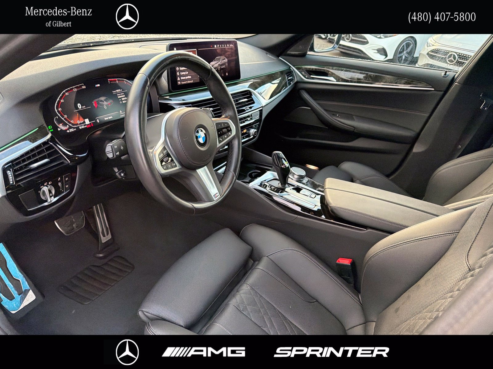 Used 2023 BMW 530i w/ M Sport Package RWD image 10