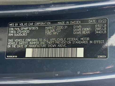 Used 2023 Volvo XC90 B5 Plus AWD/4WD image 12