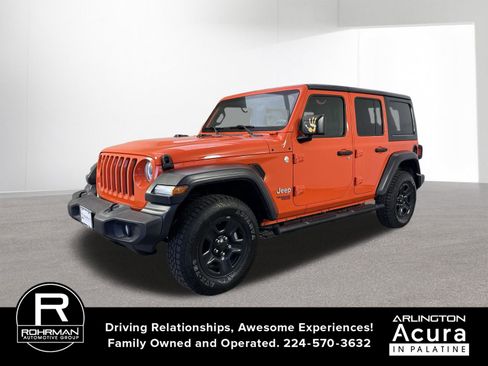 Used 2018 Jeep Wrangler Unlimited Sport AWD/4WD image 2