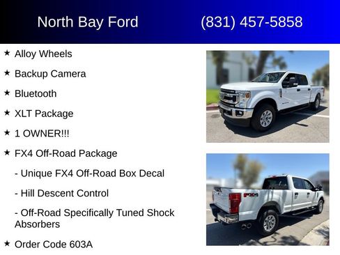 Used 2022 Ford F250 XLT w/ XLT Value Package AWD/4WD image 4