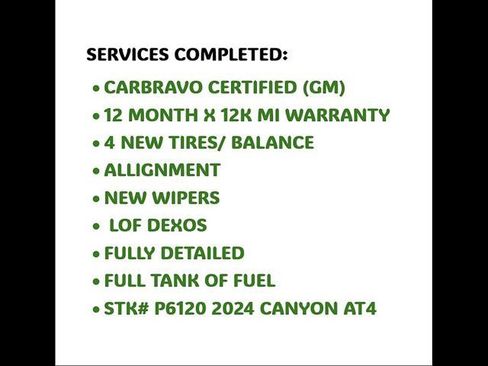 Certified 2024 GMC Canyon AT4 w/ Canyon Safety Plus Package AWD/4WD image 40