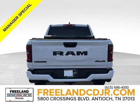 Used 2025 RAM 1500 Laramie w/ Night Edition AWD/4WD image 4