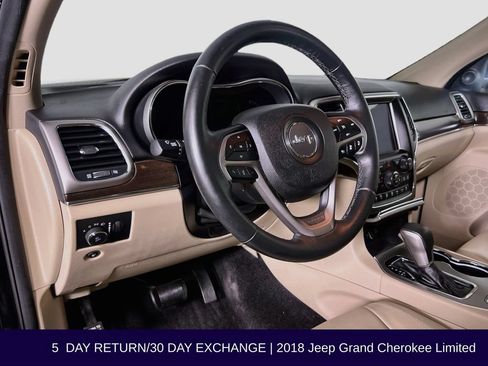 Used 2018 Jeep Grand Cherokee Limited AWD/4WD image 11