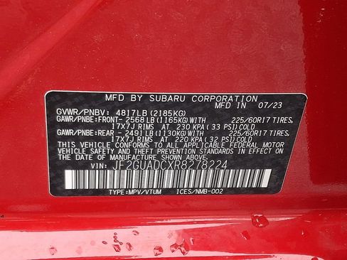 Certified 2024 Subaru Crosstrek 2.0i Premium AWD/4WD image 27