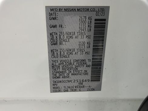 Used 2023 Nissan Pathfinder SL AWD/4WD image 27