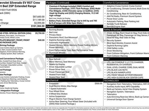 New 2026 Chevrolet Silverado EV 4x4 Crew Cab image 2