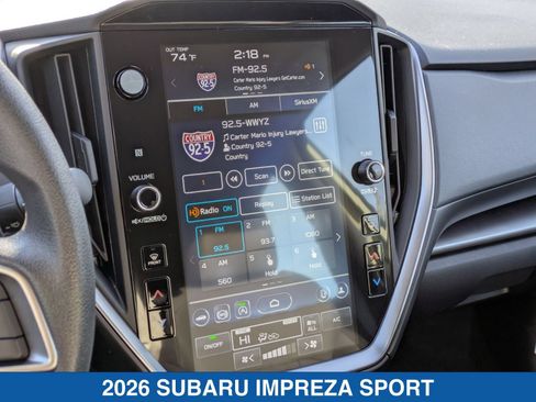 Certified 2026 Subaru Impreza 2.0i Sport AWD/4WD image 23