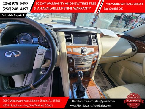 Used 2019 INFINITI QX80 Luxe w/ All-Season Package image 6